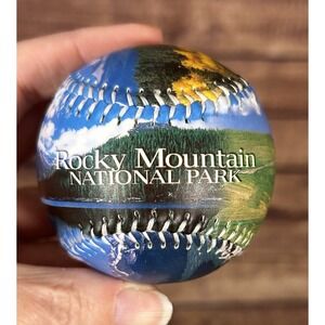 Rocky Mountain National Park Colorado Souvenir Promotional Baseball Ball